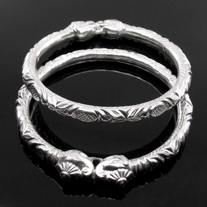 Real 925 Silver Bangles Bracelet