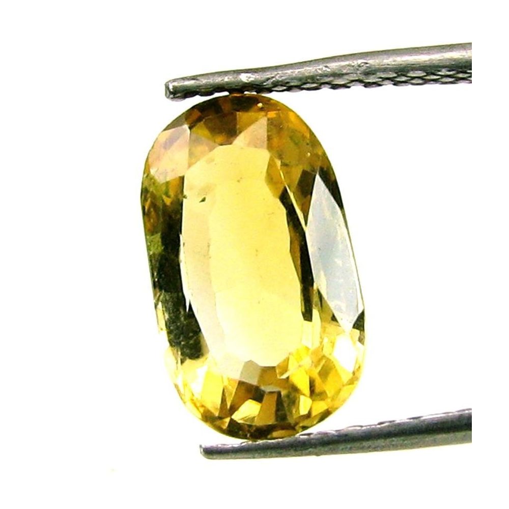 2.75Ct Natural Yellow Citrine (Sunella) Oval Cut Gemstone