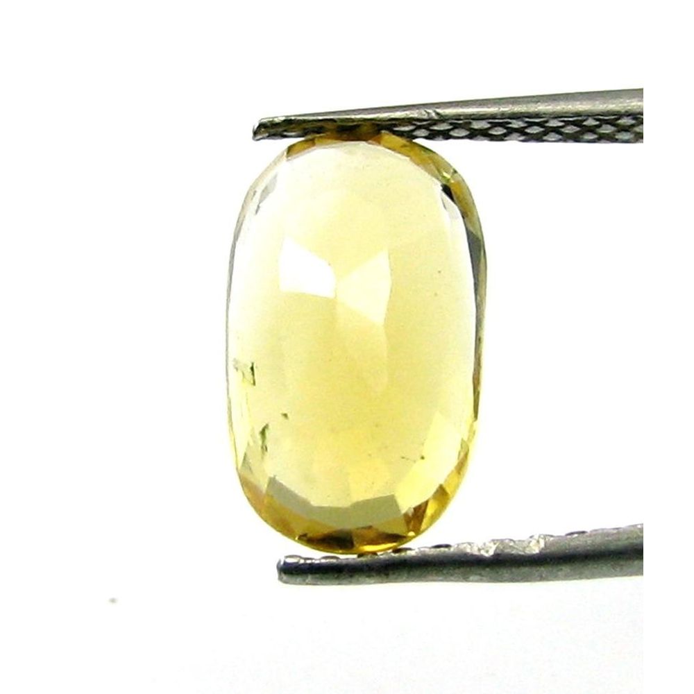 2.75Ct Natural Yellow Citrine (Sunella) Oval Cut Gemstone