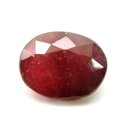 Shinny-6.9Ct-Natural-Ruby-(Manik)-Oval-Cut-Gemstone-for-Sun