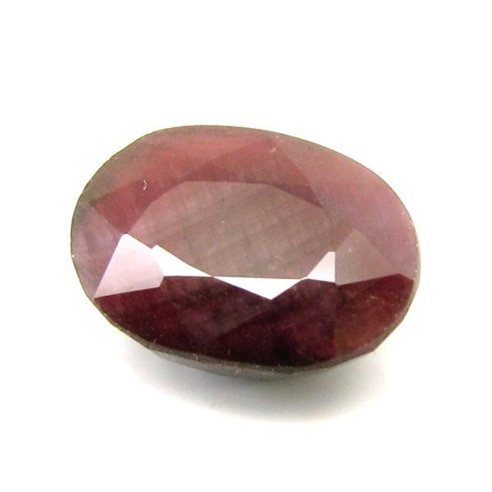Shinny-7.3Ct-Natural-Ruby-(Manik)-Oval-Cut-Gemstone-for-Sun
