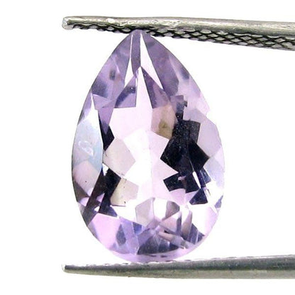 3.8Ct Natural Amethyst (Katella) Pear Faceted Gemstone