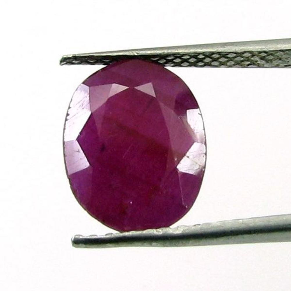 5.2Ct Natural Ruby (Manik) Oval Cut Gemstone