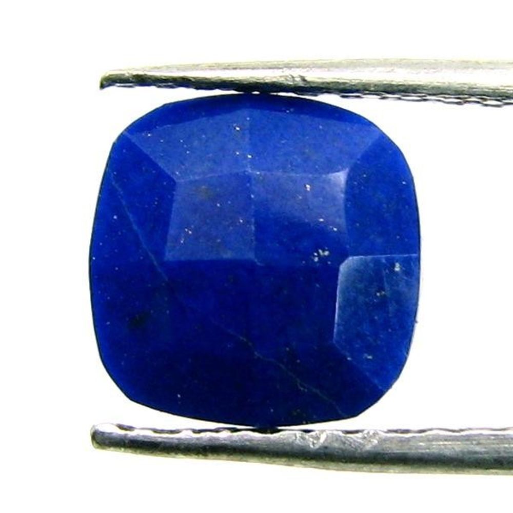 Beautiful Blue 1.8Ct 100% Natural Untreated Lapis Lazuli Cushion Cut Gemstone