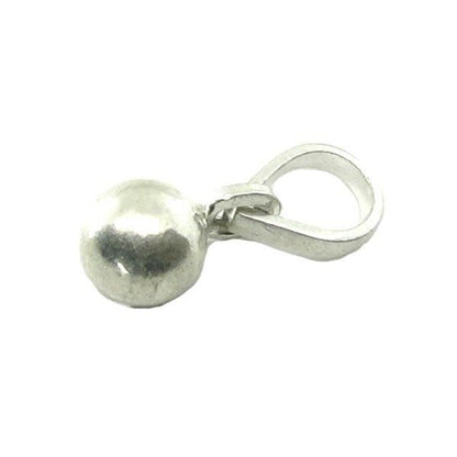 Pure Silver Ball Pendant for Lal Kitab remedy चांदी की गोली लॉकेट