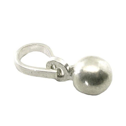 Pure Silver Ball Pendant for Lal Kitab remedy चांदी की गोली लॉकेट