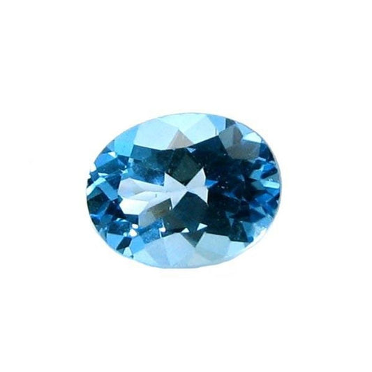 2.4Ct-Natural-Swiss-Blue-TOPAZ-Oval-Faceted-VVSI-Gemstone