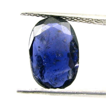 3.3Ct Natural Iolite Kaka Nilli Gemstone Substitute of Blue Sapphire