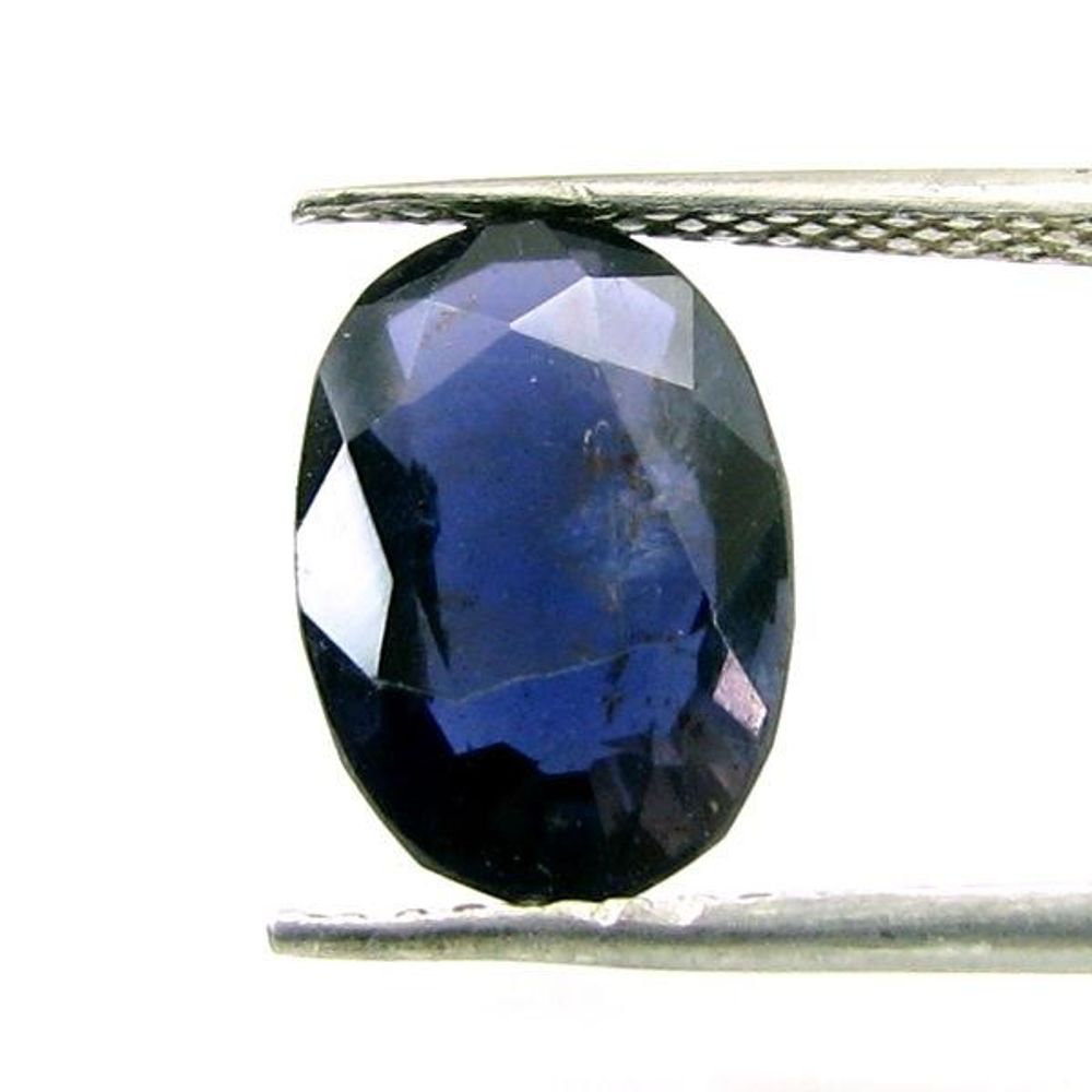 3.4Ct Natural Iolite Kaka Nilli Gemstone Substitute of Blue Sapphire