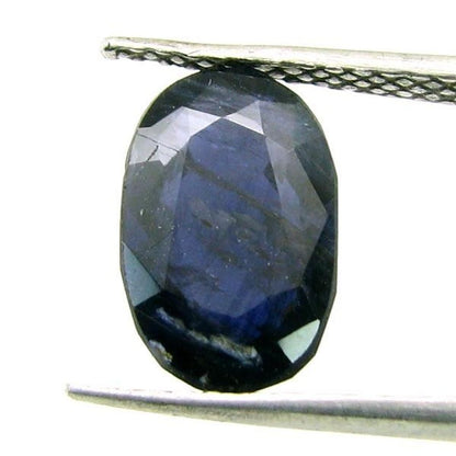 3.8Ct Natural Iolite Kaka Nilli Gemstone Substitute of Blue Sapphire