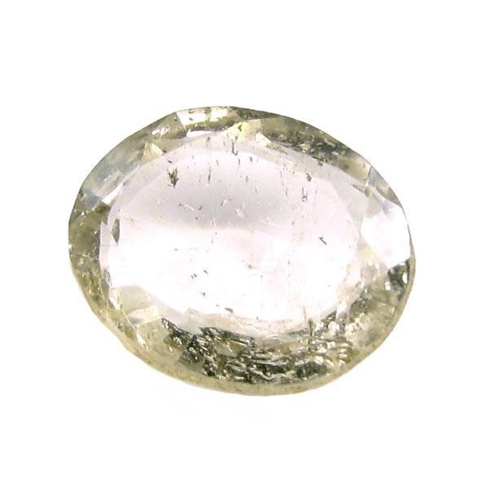 7.4Ct-Natural-White-Topaz-Oval-Faceted-Gemstone