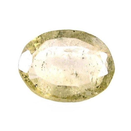 7.1Ct-Natural-White-Topaz-Oval-Faceted-Gemstone