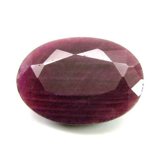 15.4Ct-Natural-Untreated-Ruby-(MANIK)-Oval-Cut-Rashi-Sun-Gemstone