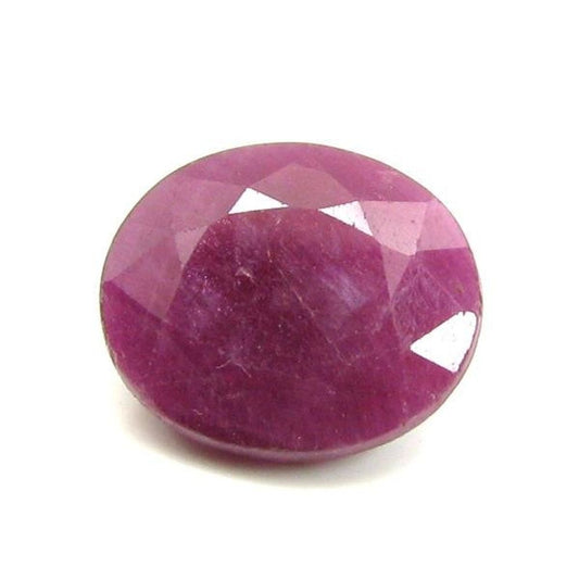 6.4Ct-Natural-Untreated-Ruby-(MANIK)-Oval-Cut-Rashi-Sun-Gemstone