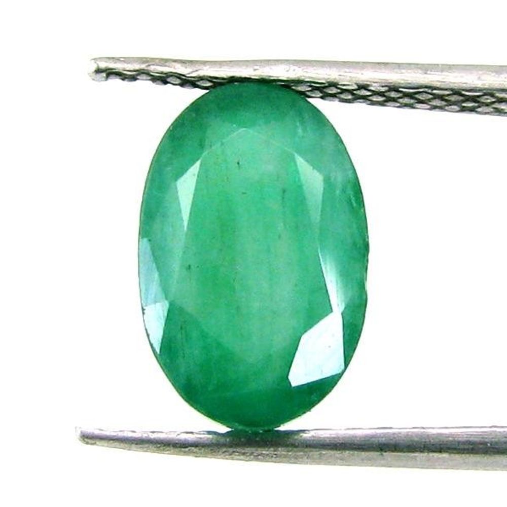 Certified-3.30Ct-Natural-Green-Emerald-(Panna)-Oval-Cut--Rashi-Gemstone