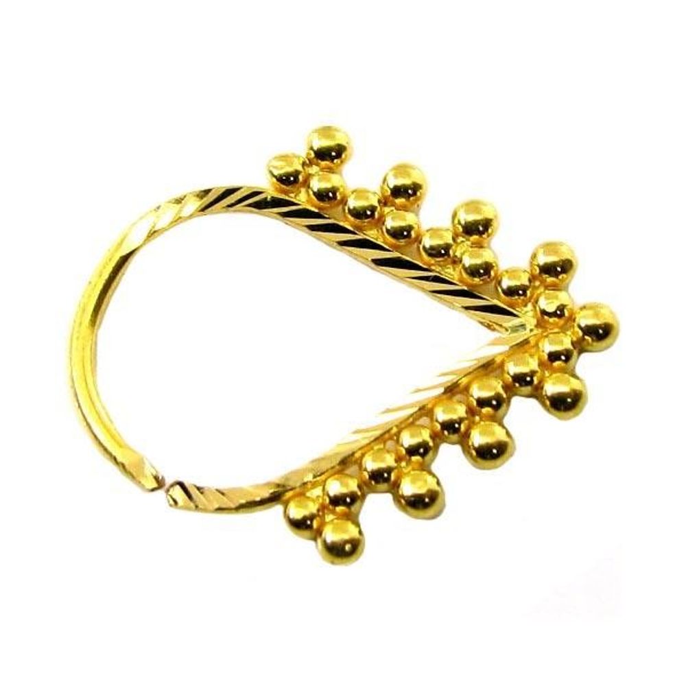 Real gold Nath for women