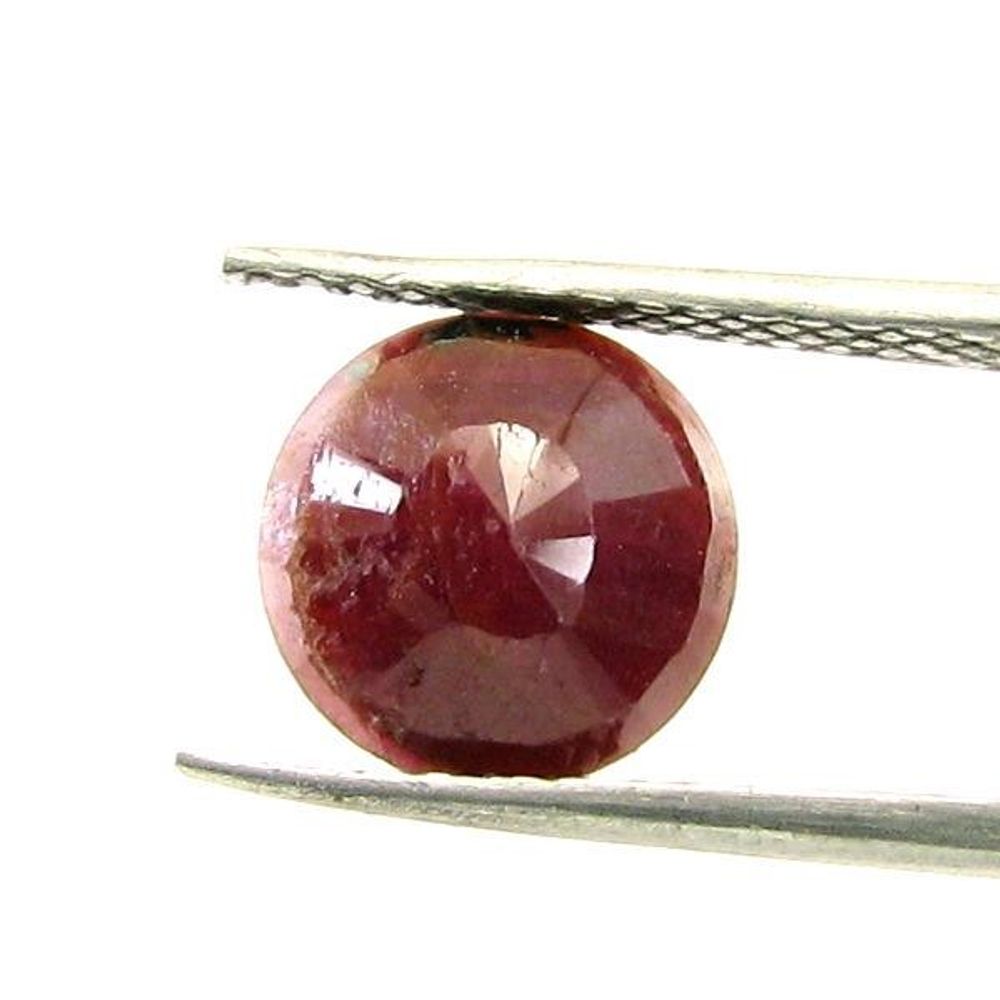 3.25Ct Natural Untreated Ruby (MANIK) Round Cut Rashi Sun Gemstone