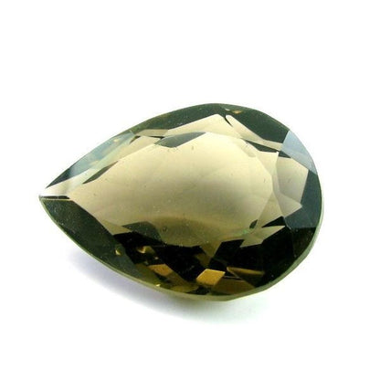 34.9Ct-Pear-Cut-Natural-Smoky-Quartz-Crystal-Gemstone
