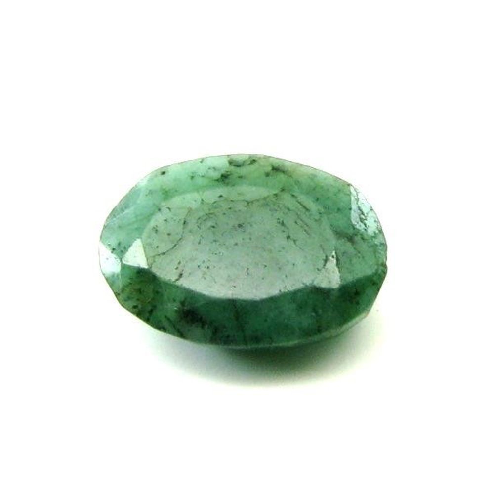 4.6Ct-Natural-Green-Emerald-(Panna)-Oval-Cut-Commercial-Grade-I3-Gemstone