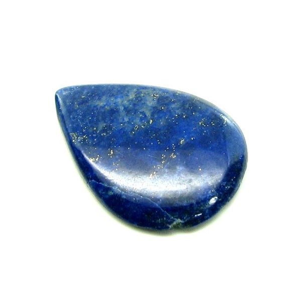 13.1Ct 100% Natural Blue Untreated Lapis Lazuli Pear Cabochon Gemstone