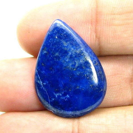 28.9Ct 100% Natural Blue Untreated Lapis Lazuli Oval Cabochon Gemstone