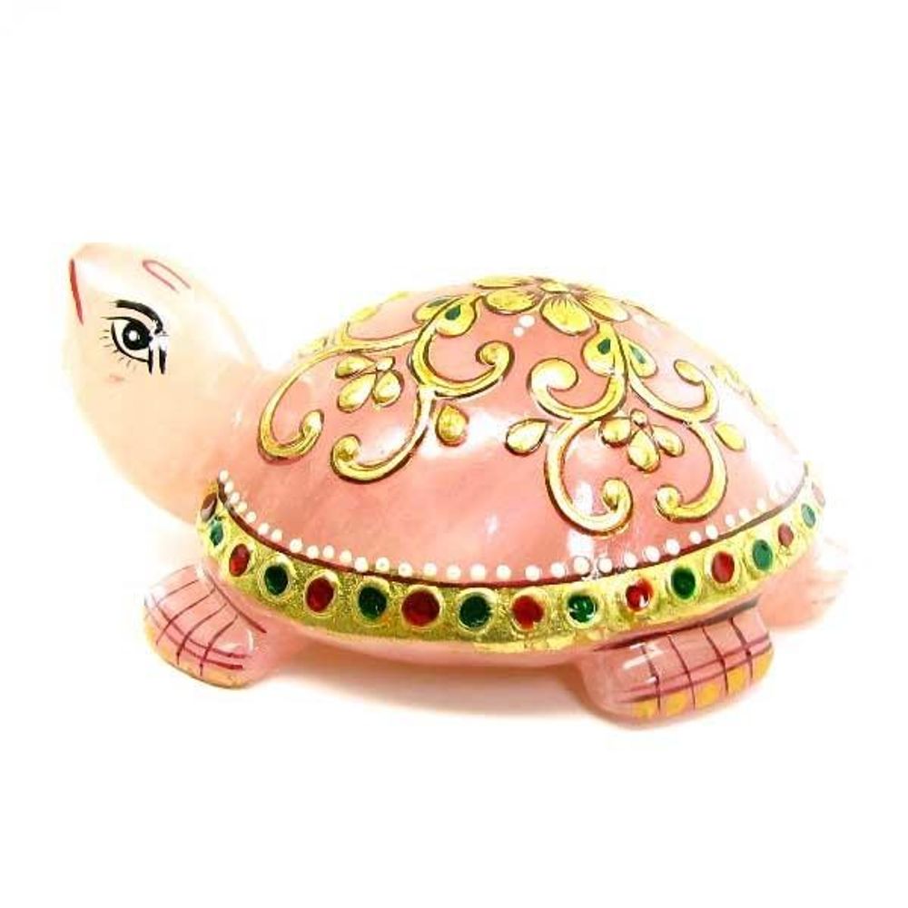 Carved Tortoise Art  Work Painting Sculpture