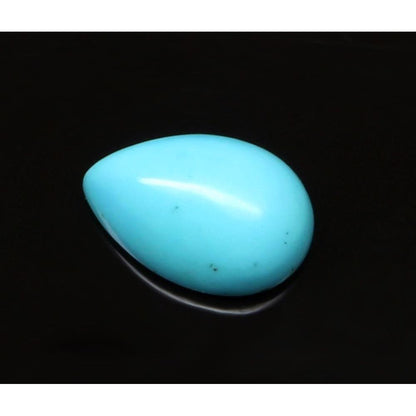 8 Ct Natural Blue Turquoise Feroza Pear Gemstone