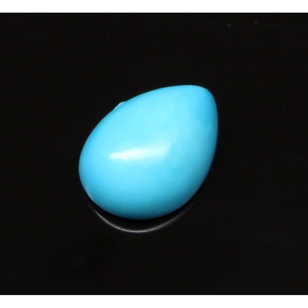 8.50Ct Natural Mined Blue Turquoise Feroza Pear Astrology Gemstone