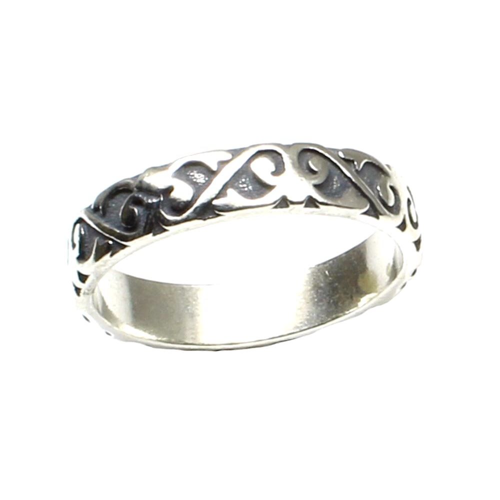 925 Sterling Silver Ring Plain Unisex