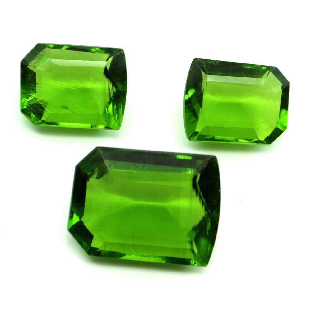 3pc-set-for-pendant-earrings-synthetic-glass-cut-stones-green