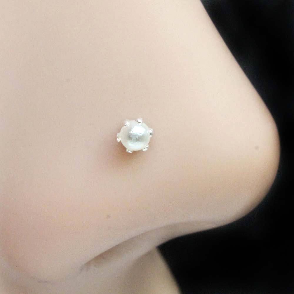Sterling Silver Nose Ring Hoop 8mm 10mm Small Thin Piercing Stud Body  Jewellery | eBay
