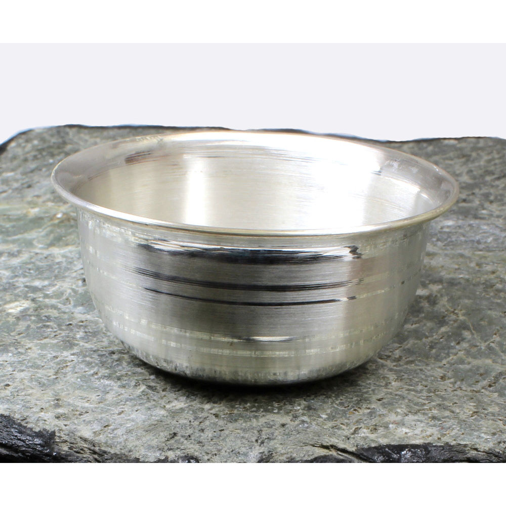 Pure Silver Small Bowl Katori for Tilak teeka Pooja remedies