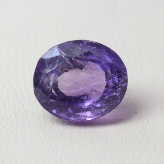 9.1Ct Natural Amethyst (Katella) Oval Faceted Purple Gemstone