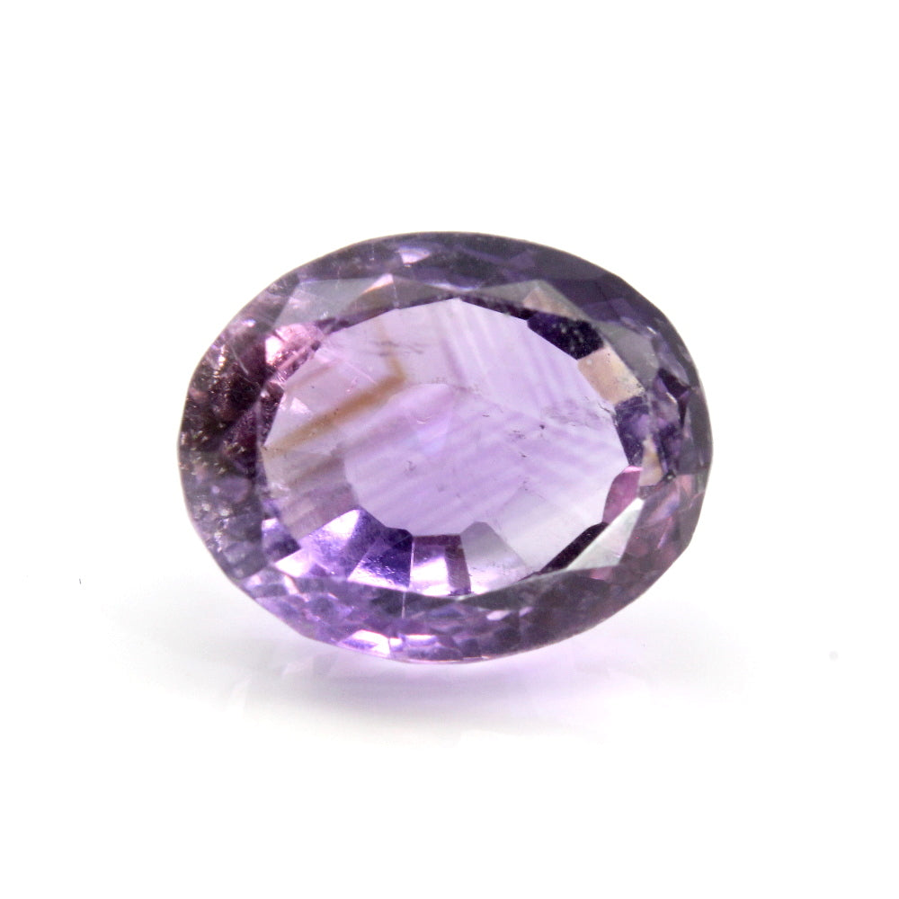 9.85Ct Natural Amethyst (Katella) Oval Faceted Purple Gemstone