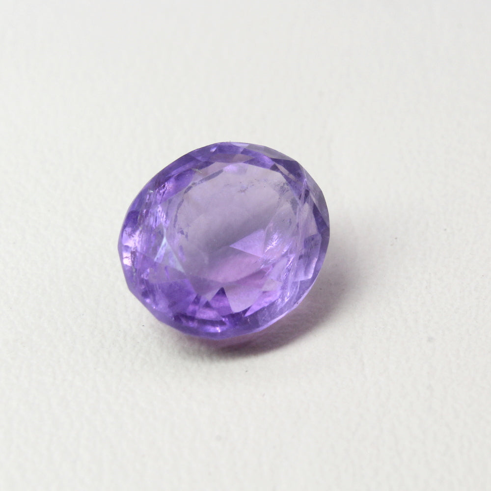 7.35Ct Natural Amethyst (Katella) Oval Faceted Purple Gemstone