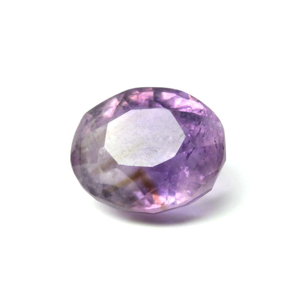 6.15Ct Natural Amethyst (Katella) Oval Faceted Gemstone