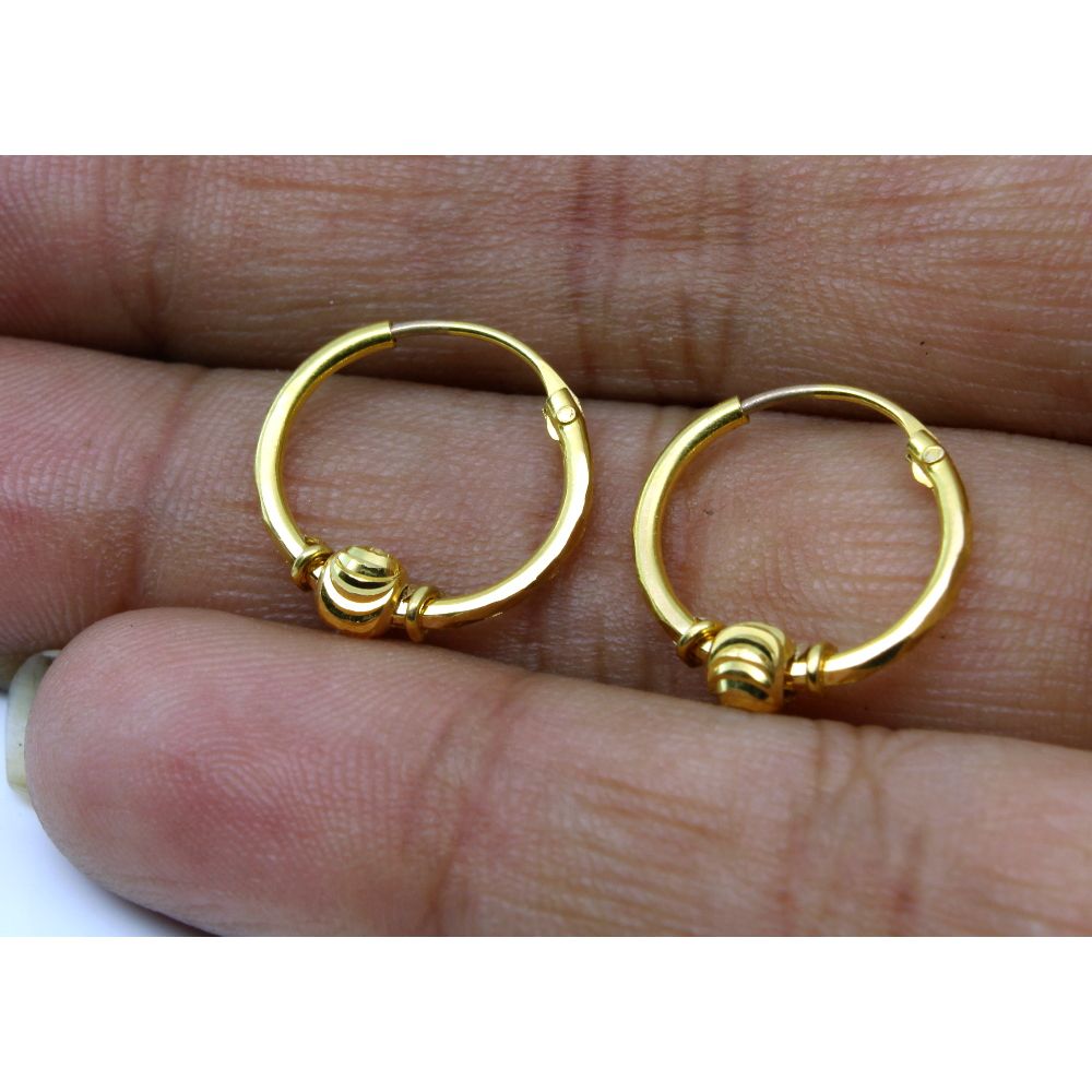 14k Solid Yellow Gold EARRINGS