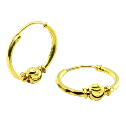 14k Solid Yellow Gold EARRINGS