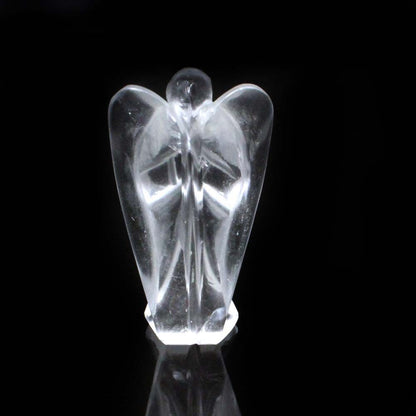 Crystal Quartz Carved Angel Healing Reiki