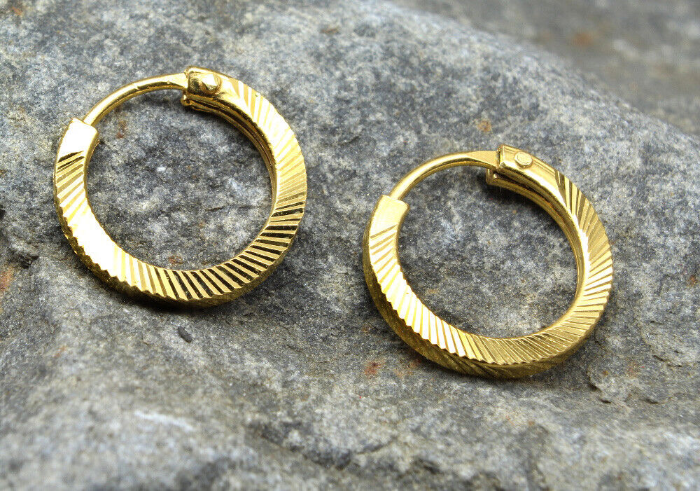 Real 14k yellow gold Earrings