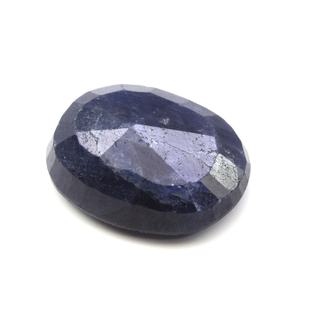 Certified 6.19Ct Natural Blue Sapphire (Neelam) Oval Cut Gemstone