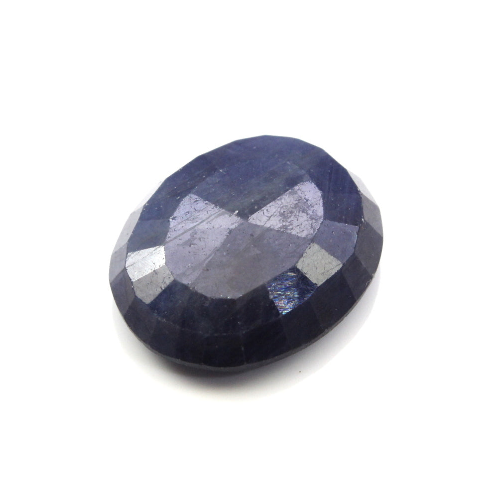 Certified 5.43Ct Natural Blue Sapphire (Neelam) Oval Cut Gemstone