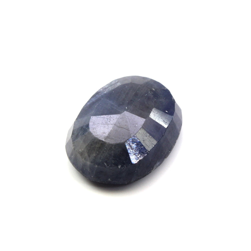 Certified 5.28Ct Natural Blue Sapphire (Neelam) Oval Cut Gemstone