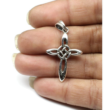 Real Sterling Silver God Pendant