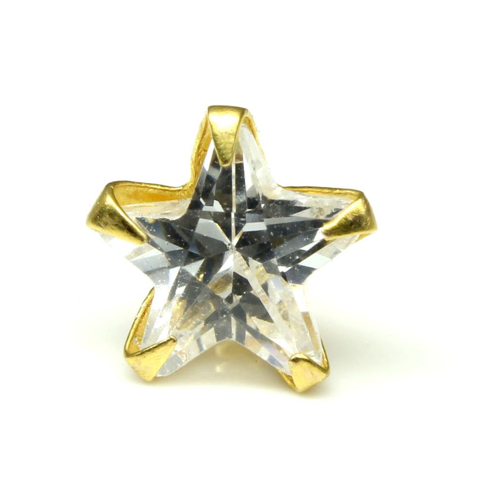 real-gold-nose-stud-star-shape-cz-14k-ethnic-indian-piercing-screw-nose-stud