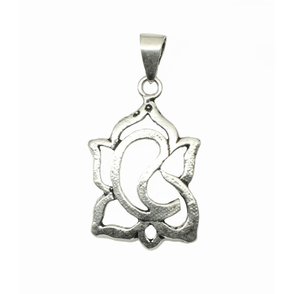 Lord Ganesha 925 Sterling Silver Pendant