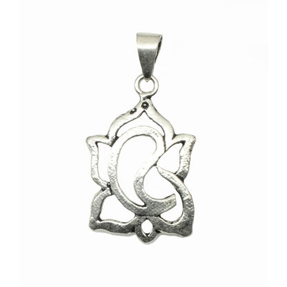 Lord Ganesha 925 Sterling Silver Pendant