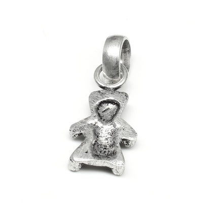 925 Sterling Silver Teddy bear Pendant