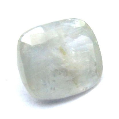 7.40CT Natural Untreated Ceylon Yellowish Blue Sapphire Faceted Gemstone