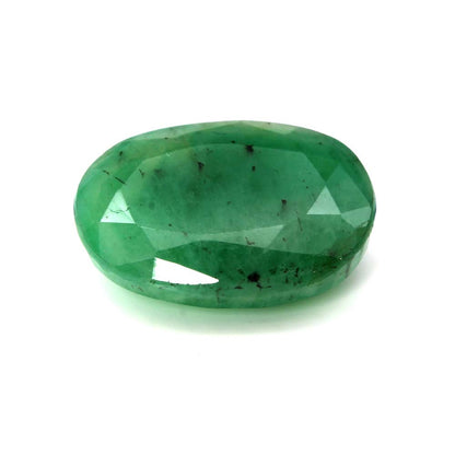 4.7Ct Natural Green Emerald Untreated Oval Cut Astor Gemstone